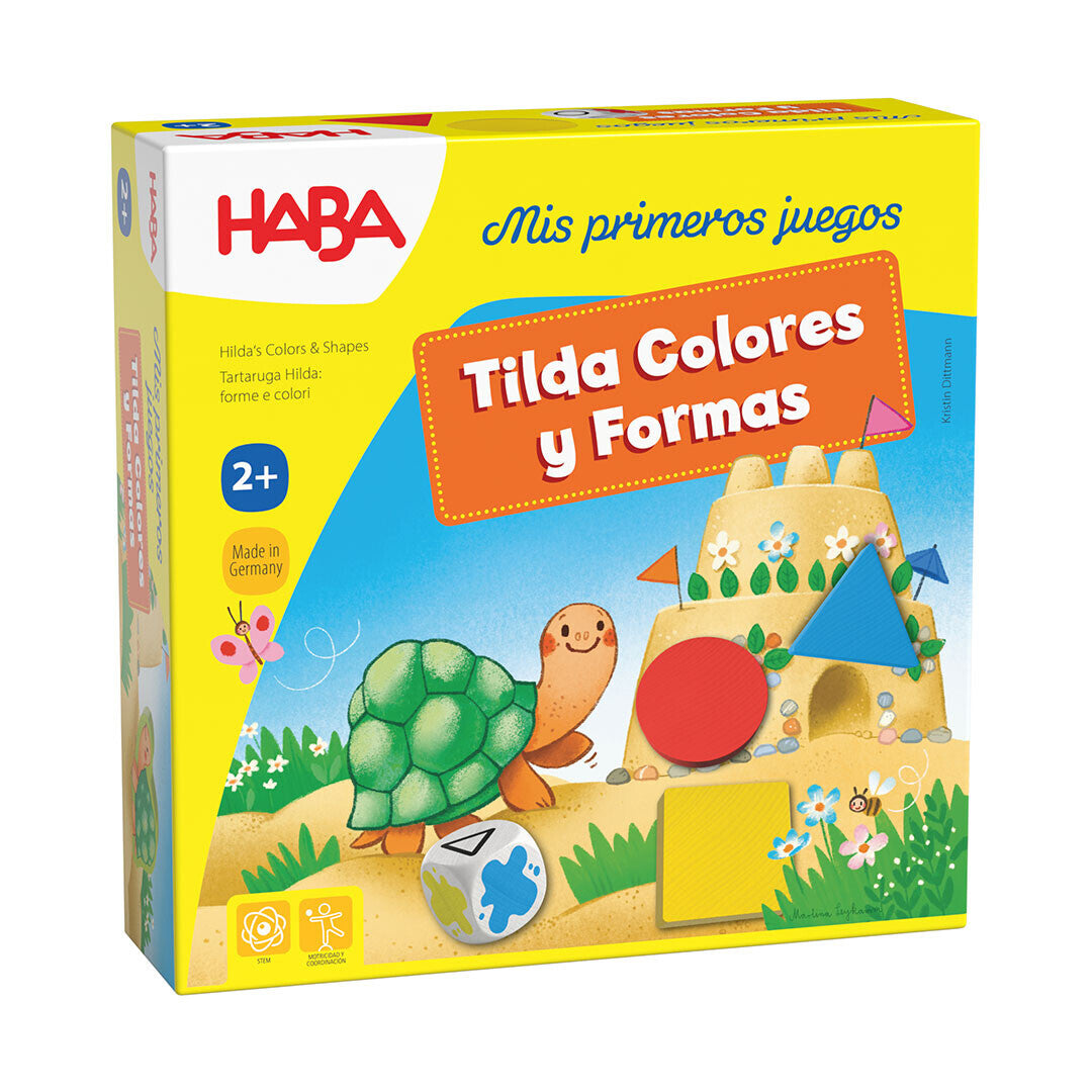 Tilda Colores y Formas-Mis primeros juegos Juego de mesa años+