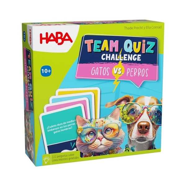 Team Quiz Challenge – Gatos vs. Perros · HABA
