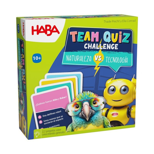 Team Quiz Challenge – Naturaleza vs. Tecnología · HABA