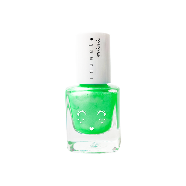 Pintauñas al agua-Verde Neon Sandia · Inuwet