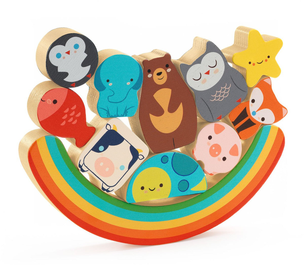 Encajable Puzz Boom Rainbow · DJECO