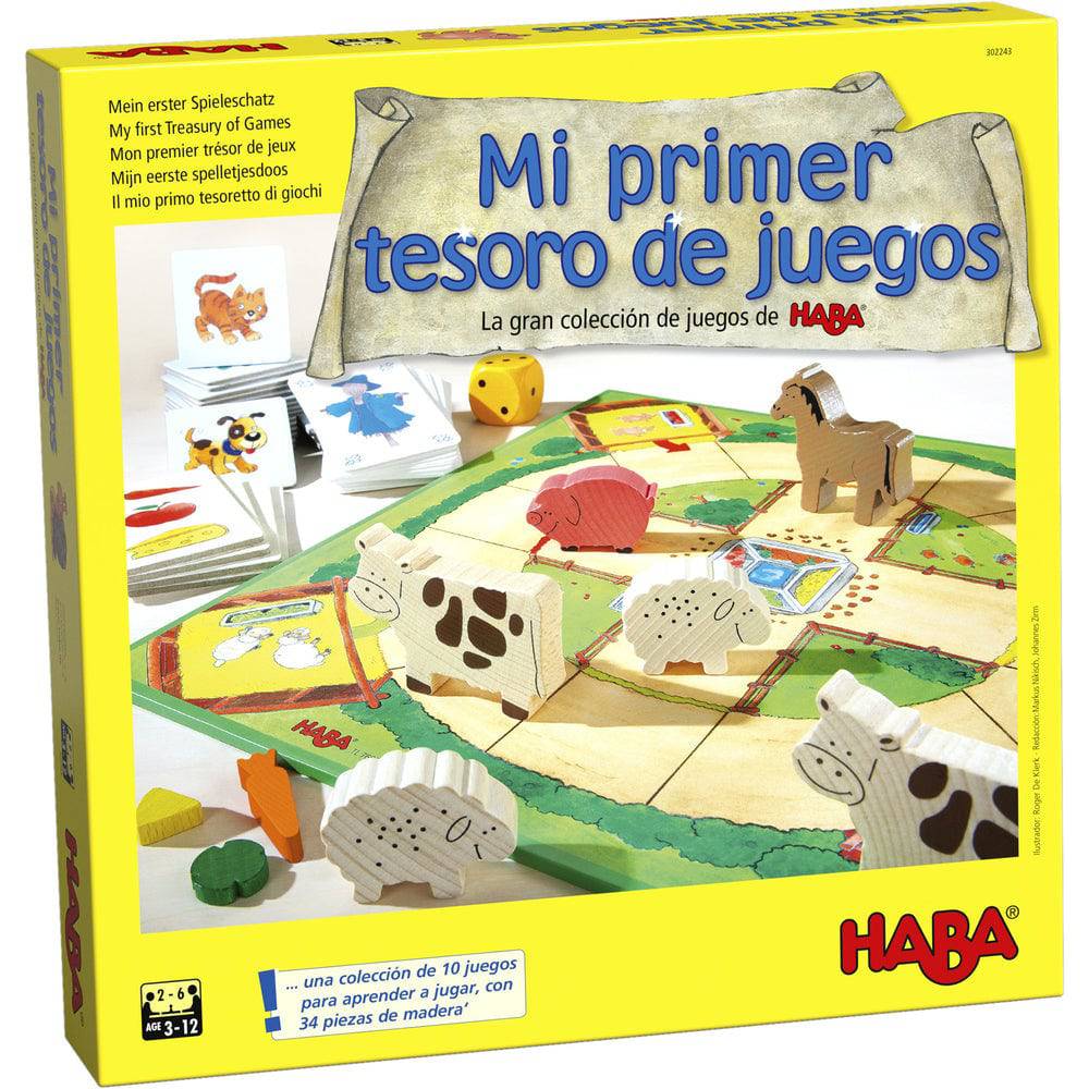 Mi primer tesoro de juegos Juego de mesa Desde años