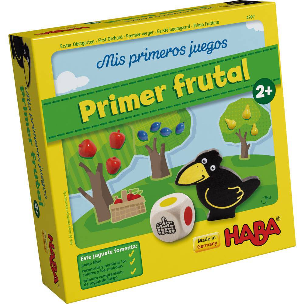 Mi primer frutal Mis primeros juego Juego de mesa 2 anos