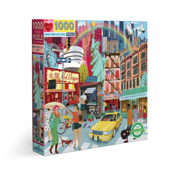 Puzzle 1000 piezas Vida en New York - Bizcocho de Yogur