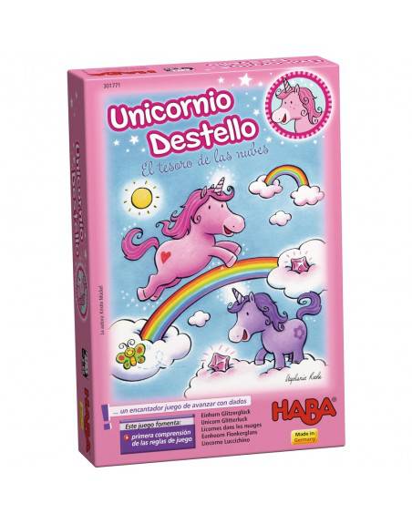 Unicornio Destello – El tesoro de las nubes · Haba - Bizcocho de Yogur