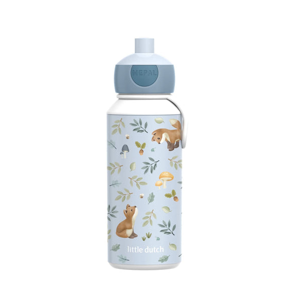 Botella Pop-up Campus 400 ml Forest Friends · Mepal