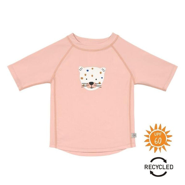 Camiseta Protección Solar LÄSSIG · Leopard Pink