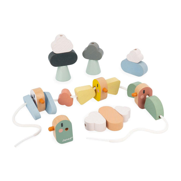 Cuentas para enhebrar Pájaros · Janod