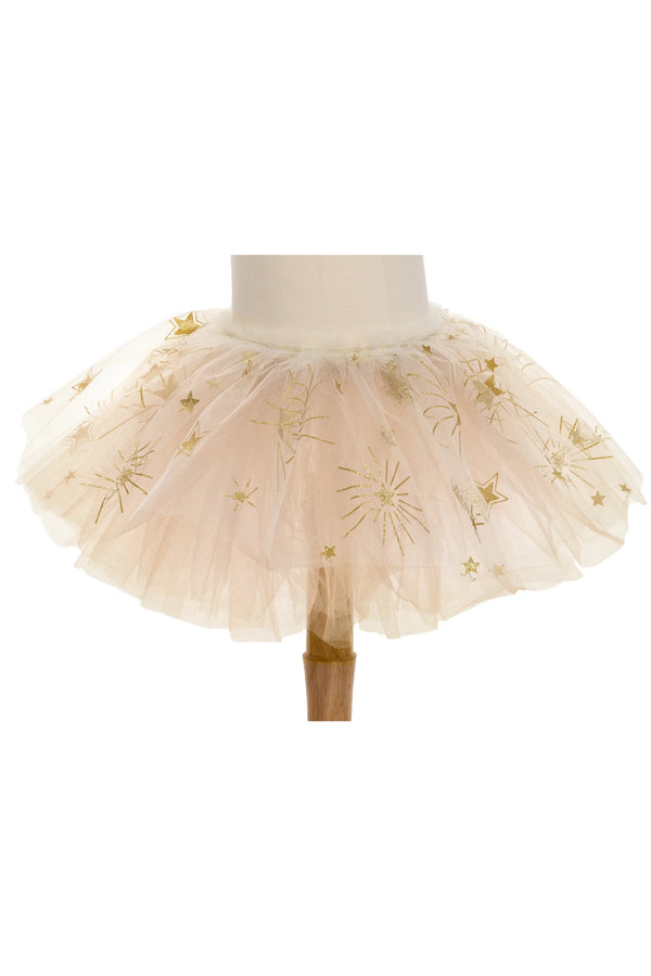 Tutú Sparkle Star White Gold 4-6 años - Great Pretenders
