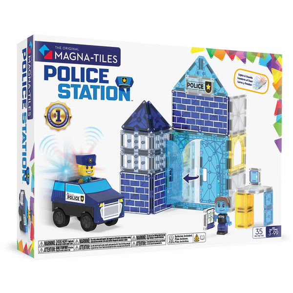 Magna-T Police Station Set 35 piezas