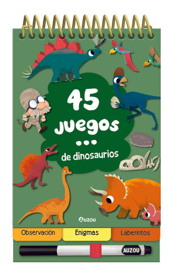 45 juegos de Dinosaurios - Bizcocho de Yogur