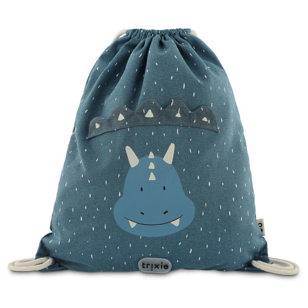 Mochila Saquito de Tela Triceratops · Trixie