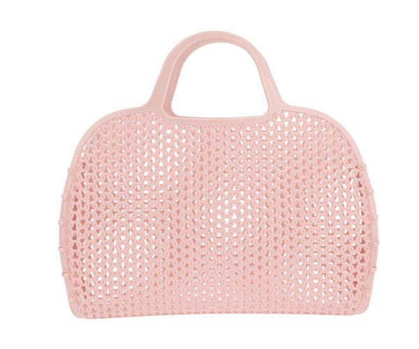 Bolso Plástico Retro Vintage · Old Rose