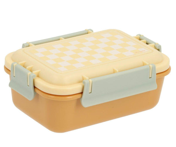 Caja Almuerzo Bento Big Stripes Yellow Chess