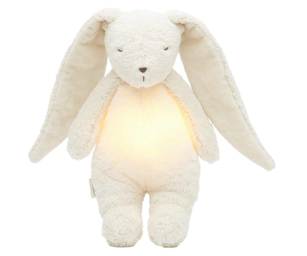 Peluche Luz-Sonido Conejo Orgánico Moonie Polar Natur