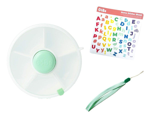 Caja Almuerzo Snack Spinner Flip Correa de mano · Mint Green