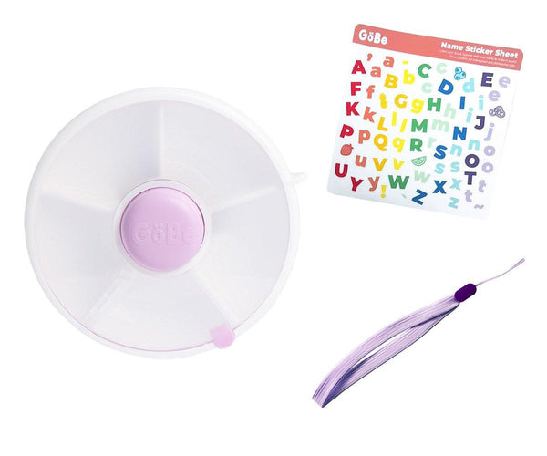 Caja Almuerzo Snack Spinner Flip Correa de mano · Taro Purple