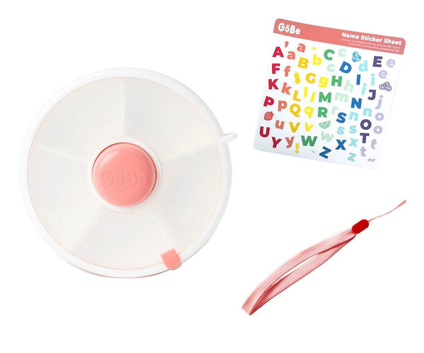 Caja Almuerzo Snack Spinner Flip Correa de mano · Coral Pink