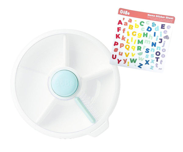 Caja Almuerzo Grande Spinner Flip · Macaron Blue