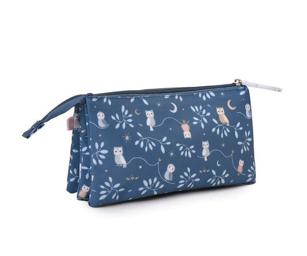 Estuche escolar 3 compartimentos Magical Forest