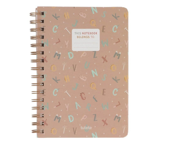 Libreta Funny Letters