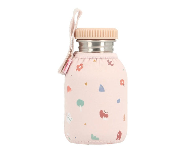 Botella Acero Funda Geometric Nature 350ml