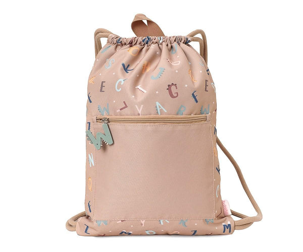 Mochila Saco Impermeable Funny Letters