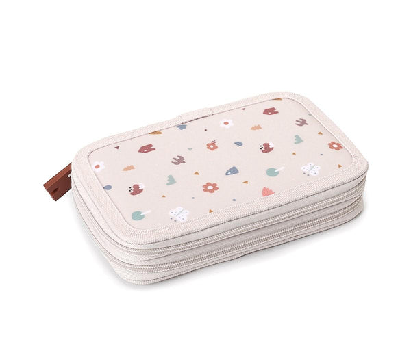 Estuche plumier doble Geometric Nature