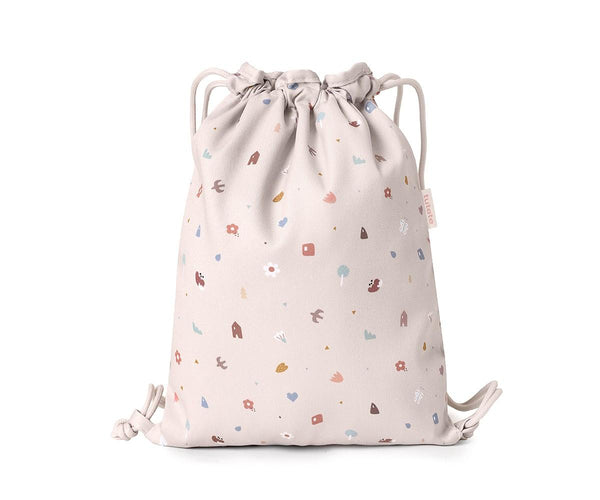 Mochila Saco Tela Geometric Nature