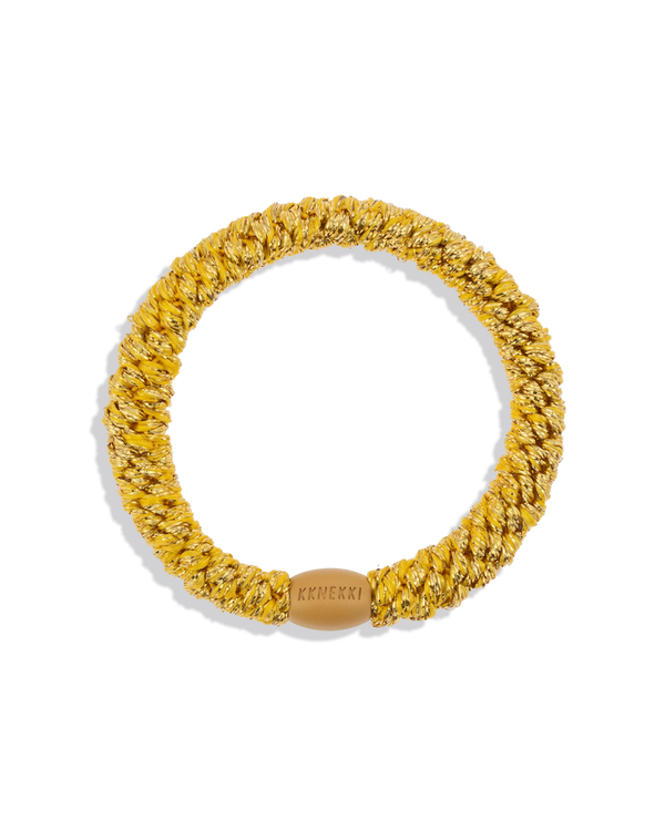 Goma de pelo Kknekki Metalic Gold