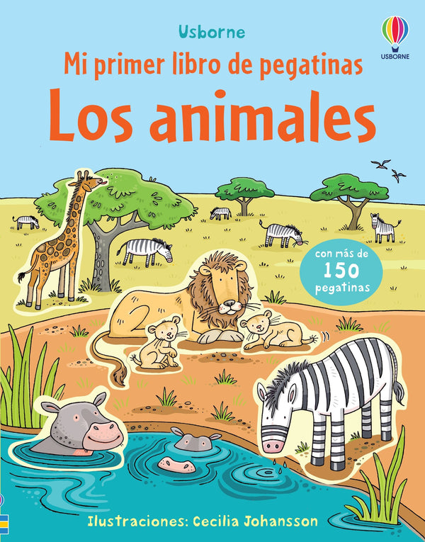 Mi primer libro de pegatinas · Los animales