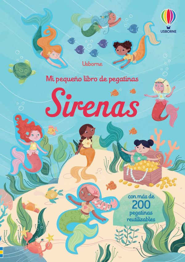 Mi pequeño libro de pegatinas · Sirenas