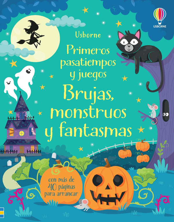 Mis primeros pasatiempos brujas, monstruos y fantasmas