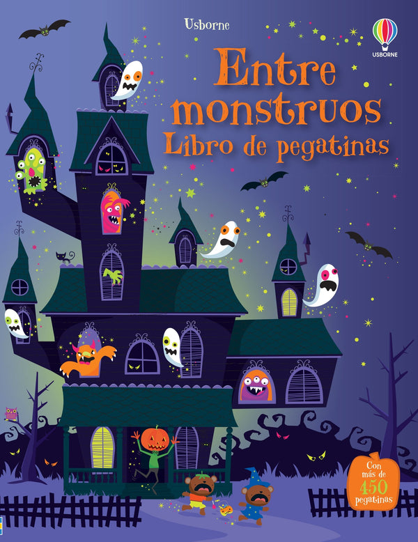 Libro de pegatinas · Entre monstruos