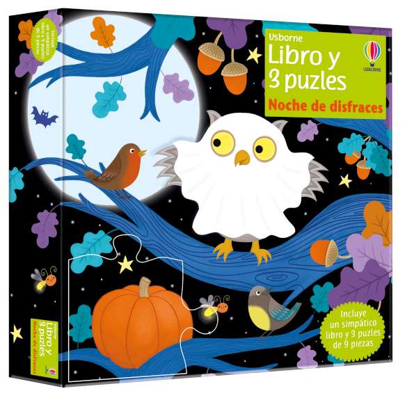 Libro Puzzle · Noche de disfraces