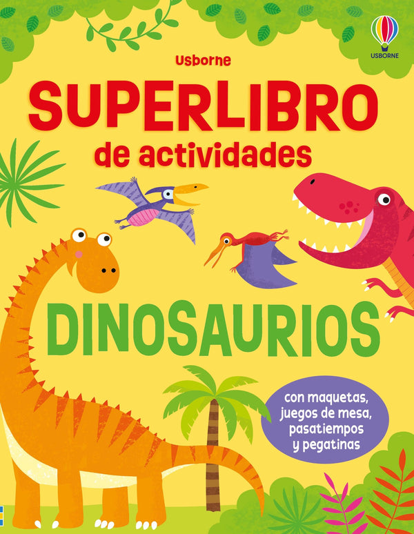 Super libro de actividades Dinosaurios