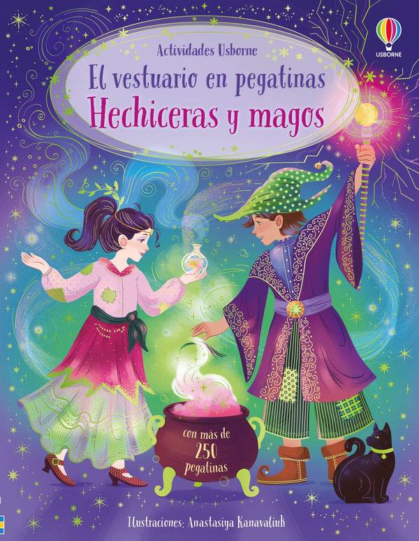 El vestuario en pegatinas - Hechiceras y Magos