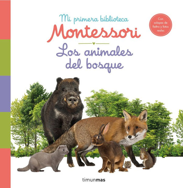 Los animales del bosque-Mi primera biblioteca Montessori