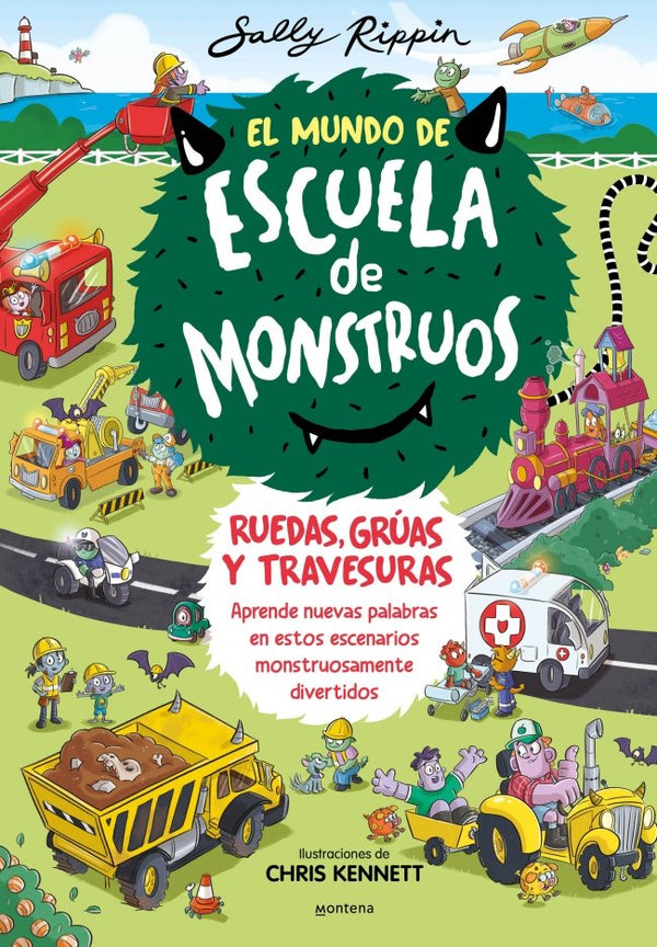 El mundo de escuela de monstruos · Ruedas, vías y travesuras