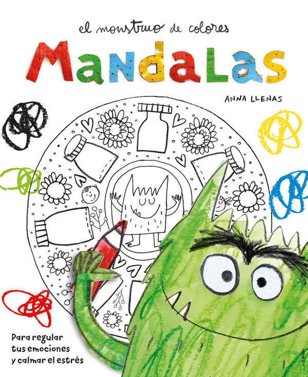 Monstruo de colores. Mandalas