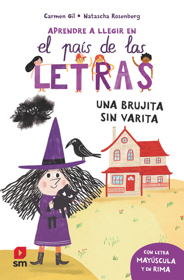 Aprende a leer en el país de las letras-Una brujita sin varita