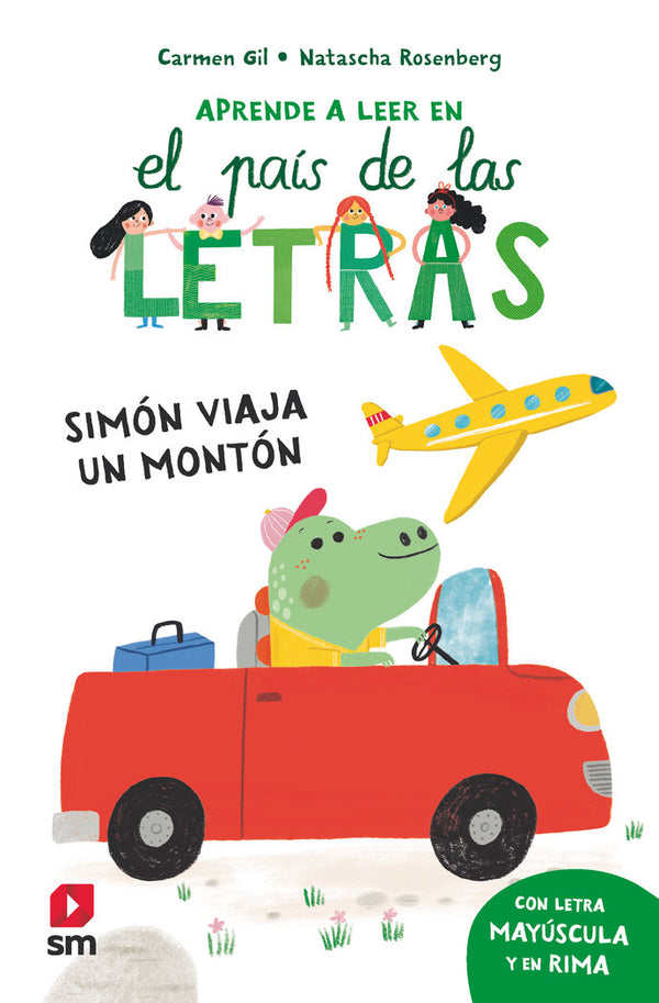 Aprende a leer en el país de las letras-Simón viaja un montón