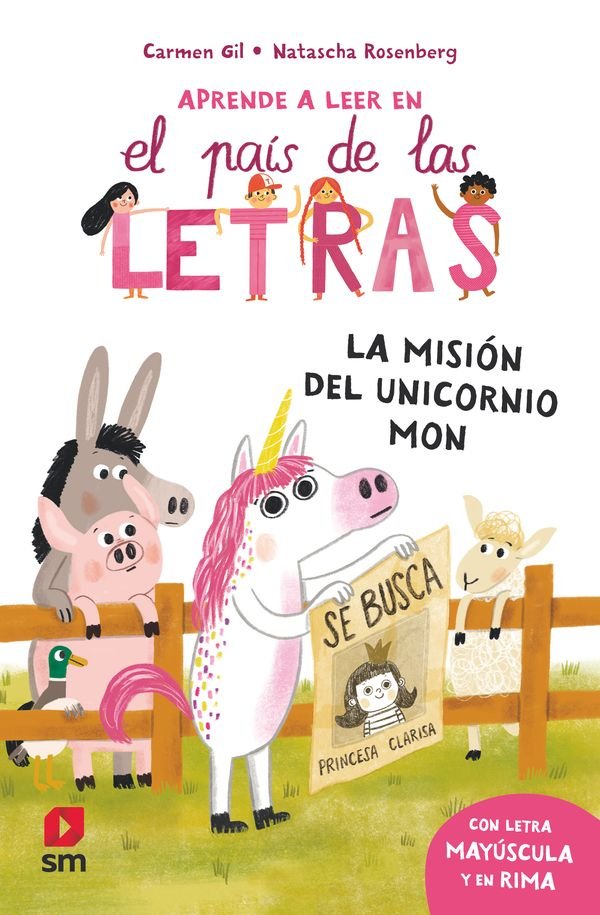 Aprende a leer en el país de las letras-La misión del unicornio Mon