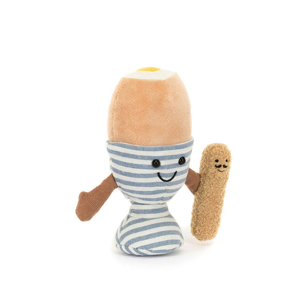 Amuseables Eggetha Egg & Lance Soldier · Jellycat