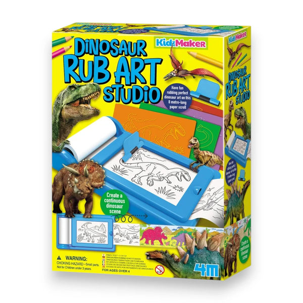 KidzMaker Arte de dinosaurios · 4M