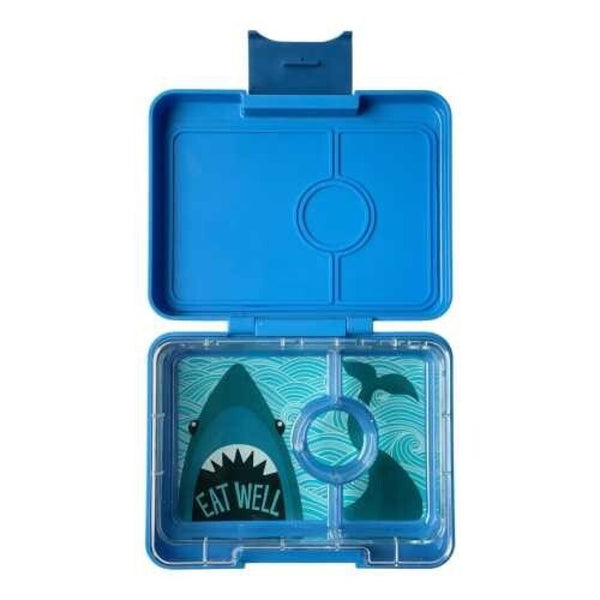 Yumbox Snack 3 compartimentos Surf Blue Shark