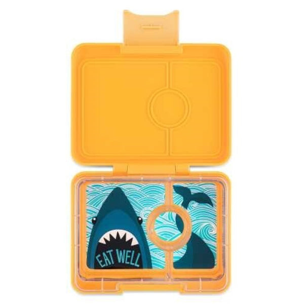 Yumbox Snack 3 compartimentos Yellow Shark