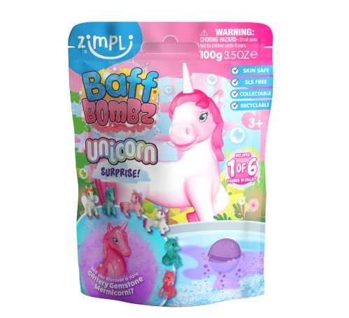Bomba de baño surprise Unicornio · Zimply