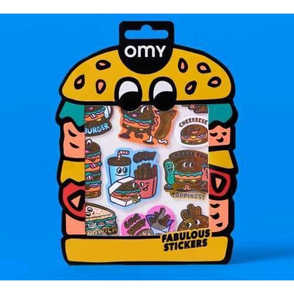 Stickers Big Burger · OMY