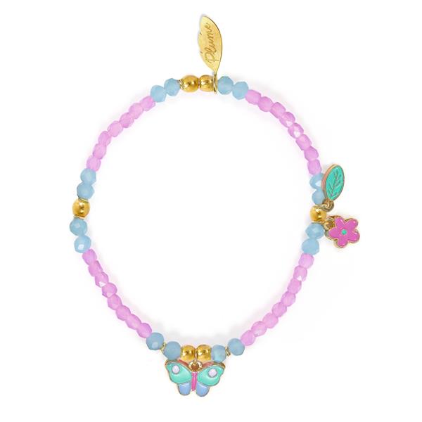 Pulsera Brazalete Lila · Plume